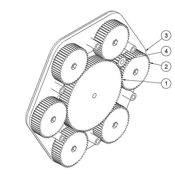 6 Strand Rope / Cord Making Machine