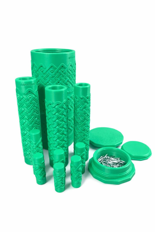 Leatherworker Knot Jig Set – Gaucho, Pineapple & Turks Head Bands | Stacking Mandrels